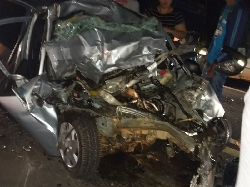Acidente na BR 343 na cidade de Altos