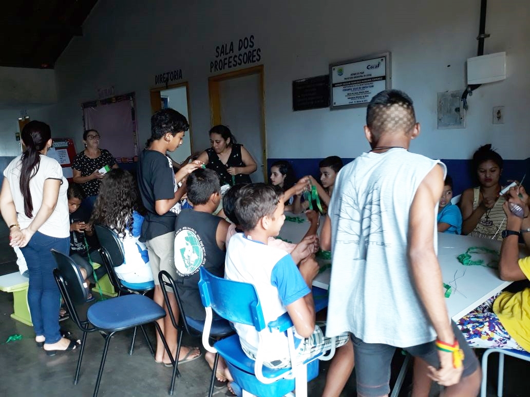 Alunos preparam homenagem às mamães