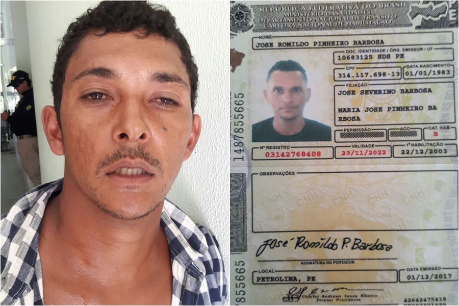 Claudenor Morais de Lima e José Romildo Pinheiro Barbosa