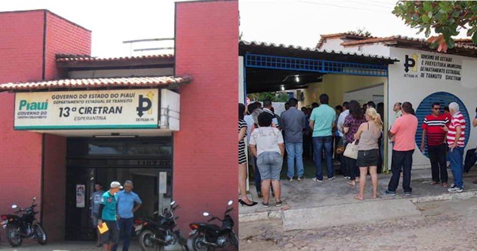 Detran de Esperantina e Cocal