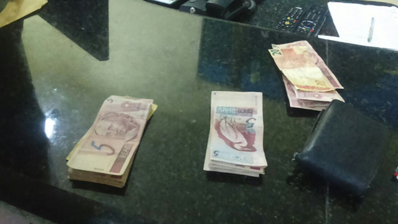 Notas falsas apreendidas