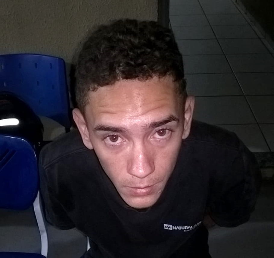 Lázaro preso pela PM