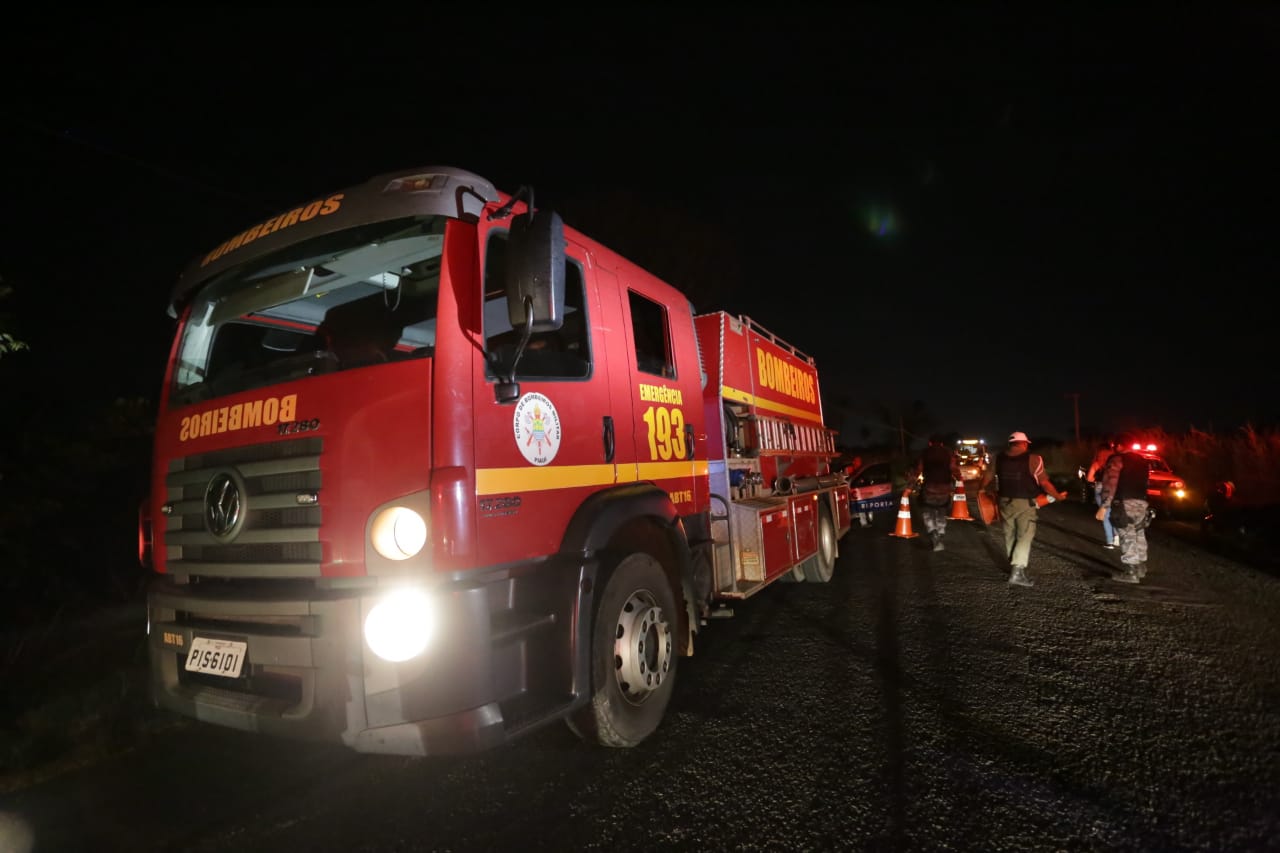 Corpo de Bombeiros foi acionado