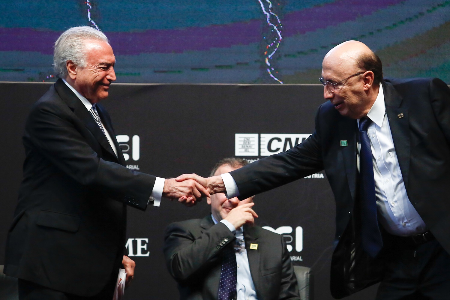 Michel Temer e Henrique Meirelles