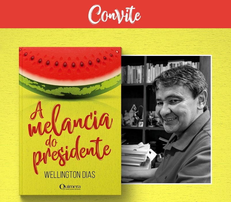 Convite para o lançamento do livro