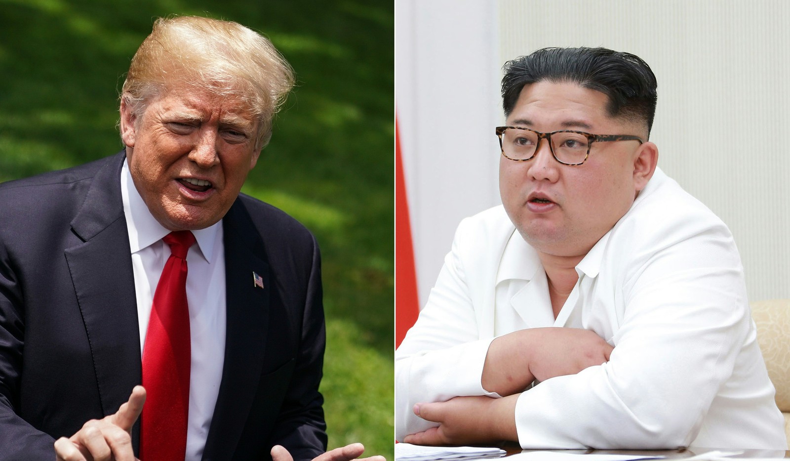 Donald Trump e Kim-Jong-un