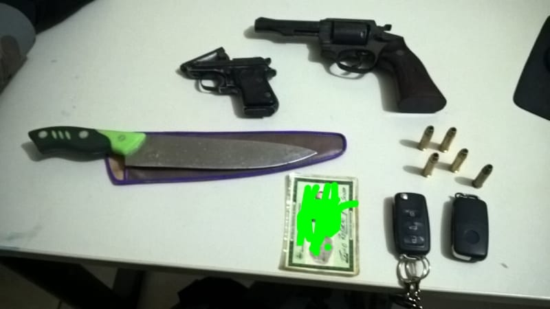 Material apreendido pela PM em Picos