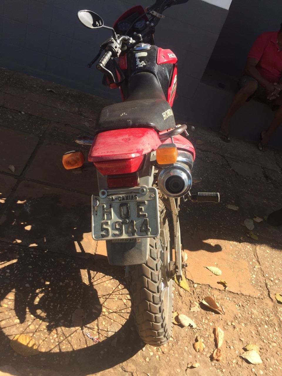 Motocicleta recuperada em Timon