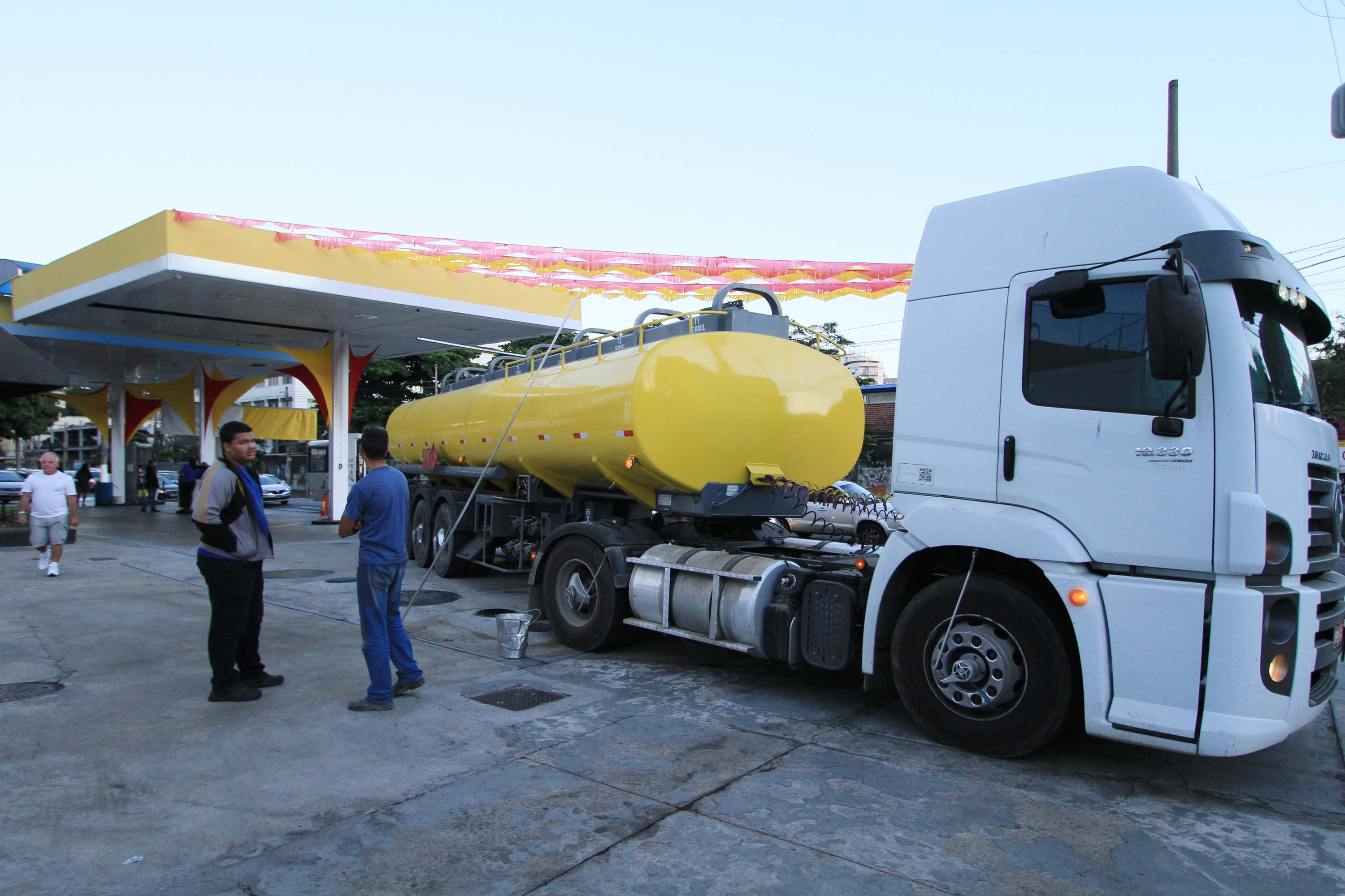 Greve dos caminhoneiros 