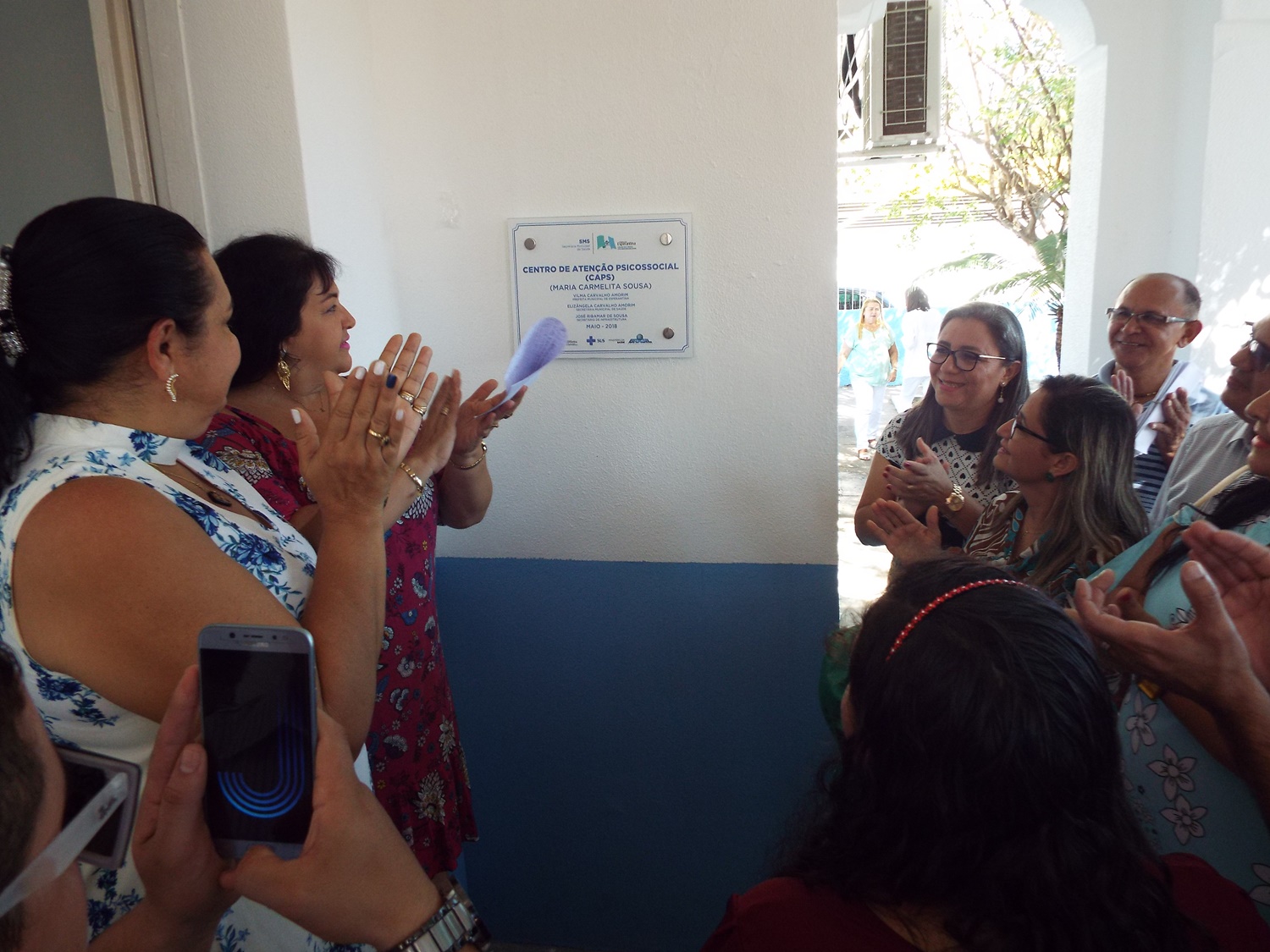Inauguração do Centro de Atenção Psicossocial em Esperantina