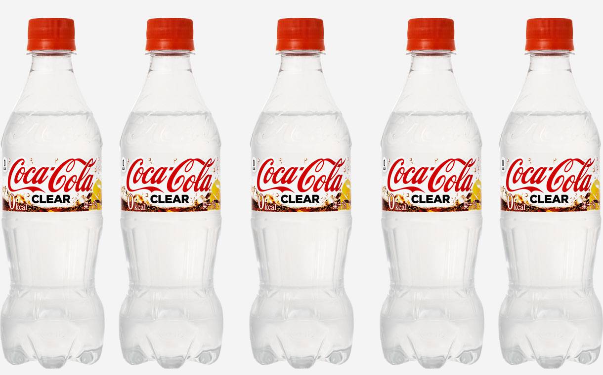 Coca-Cola Clear é lançada no Japão