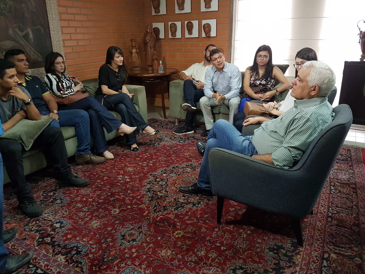 Reunião dos aprovados da Sejus com a Alepi