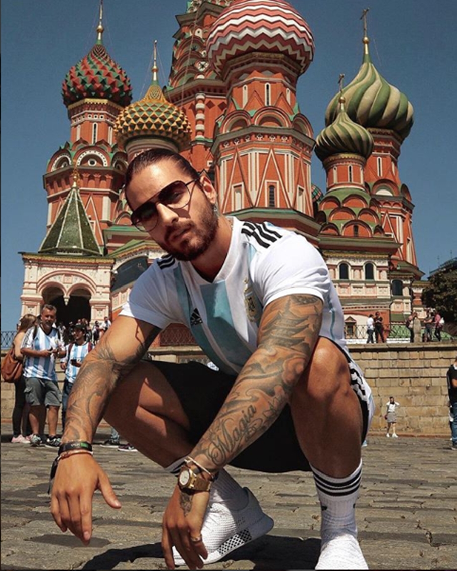 Maluma na Rússia