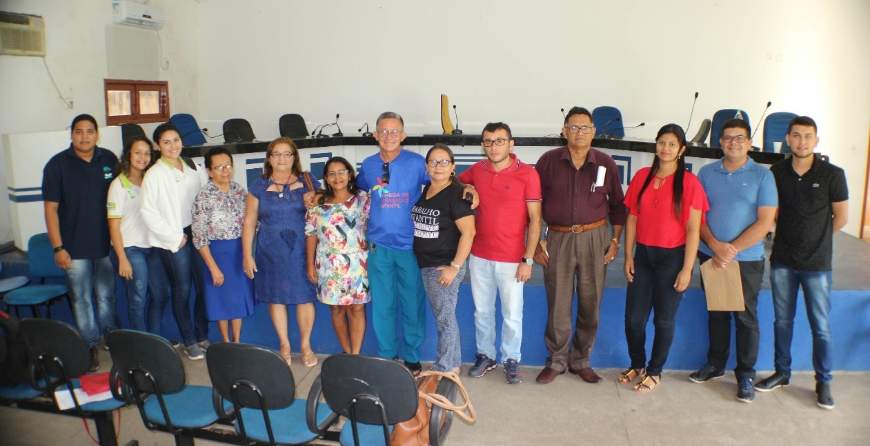 Membros do Conselho da Criança e do Adolescente em Cocal