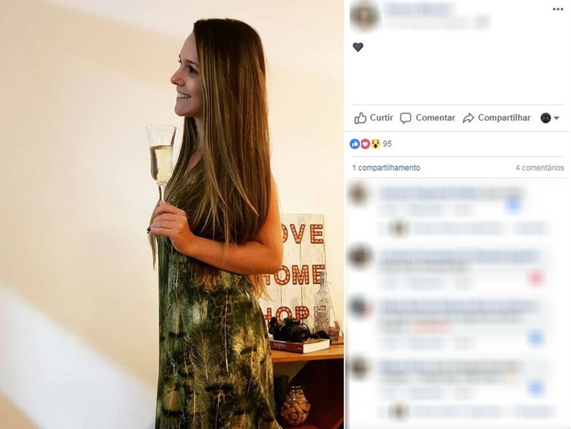 Tamara Maiochi faleceu após se ferir acidentalmente com uma taça de vidro