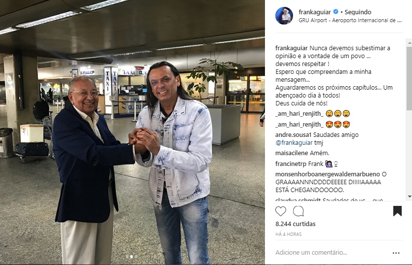 Frank Aguiar e Dr. Pessoa