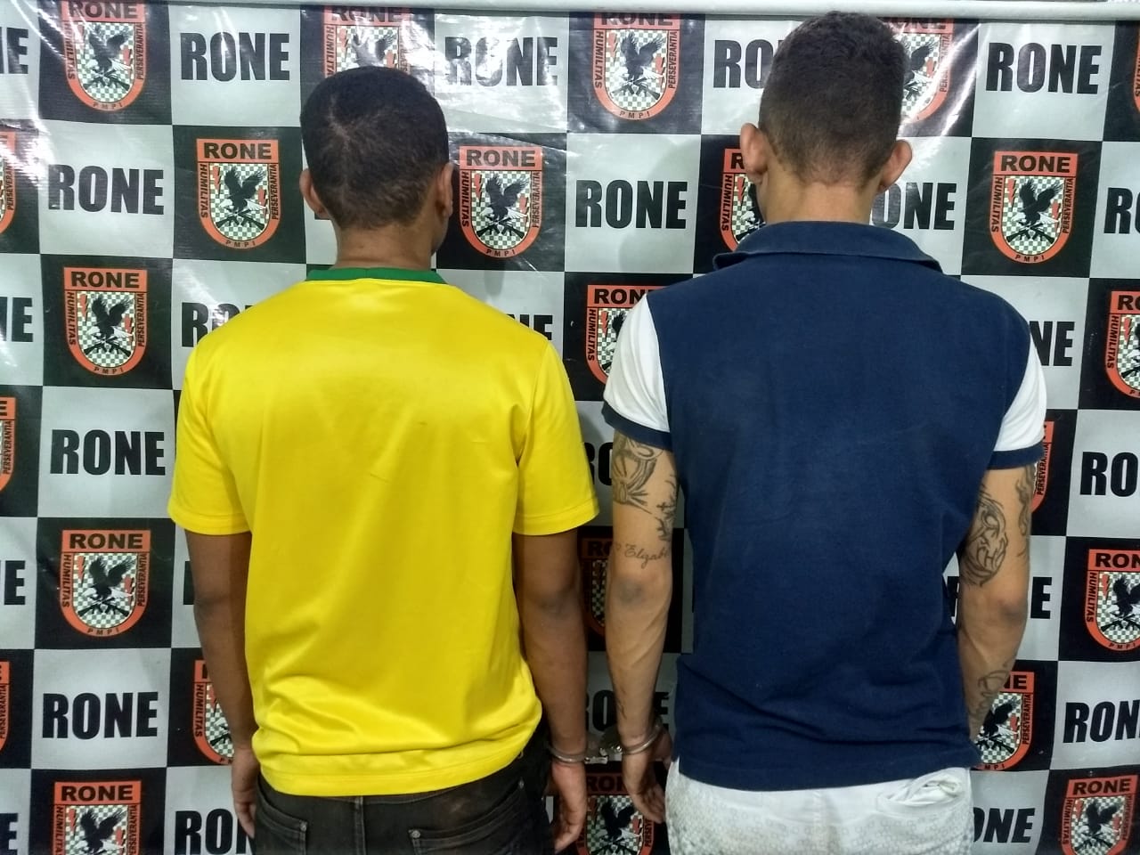 Dupla presa por tráfico de drogas