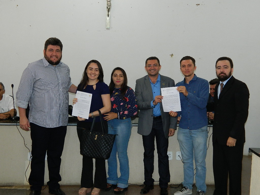 Posse de aprovados em concurso de Picos
