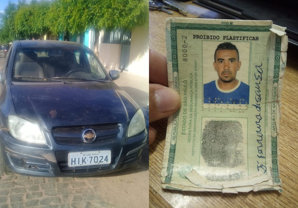 Veículo furtado em São Paulo é encontrado no Piauí 