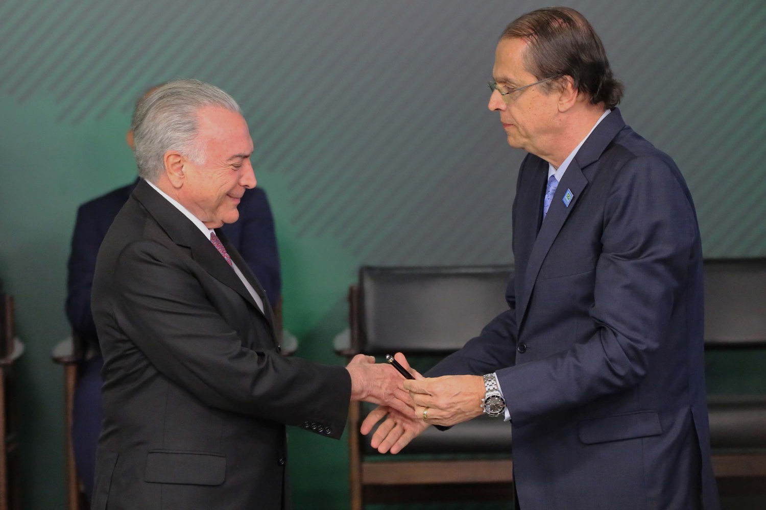 Cerimônia de posse de Caio Luiz de Almeida Vieira de Mello como ministro do Trabalho