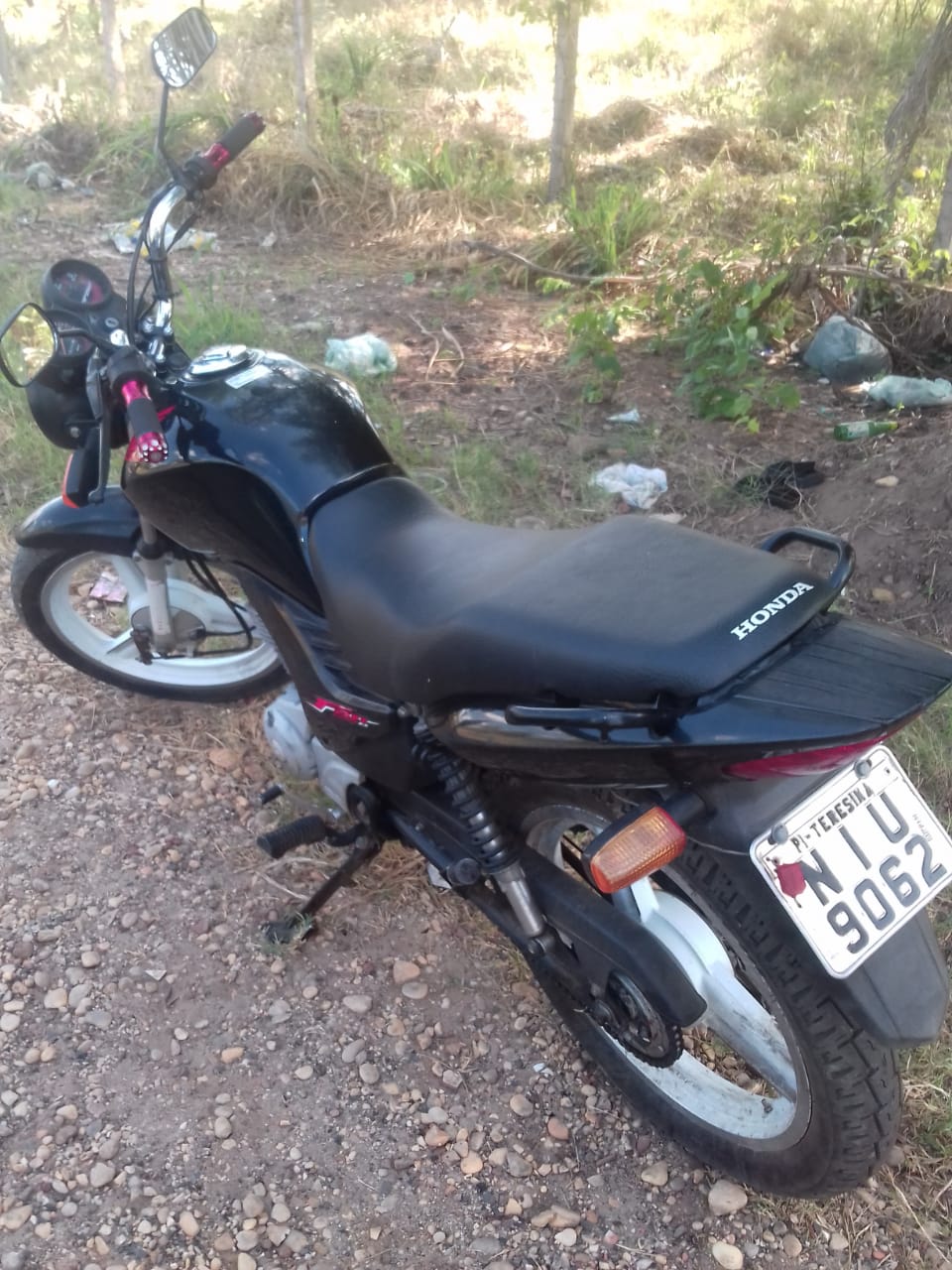 Moto recuperada pela PM