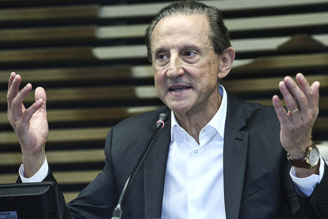 Paulo Skaf, presidente licenciado da Fiesp