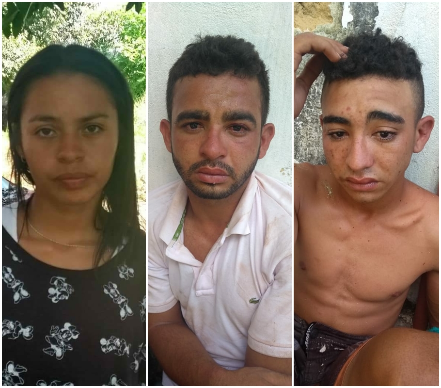 Acusados de praticar assalto na PI 113