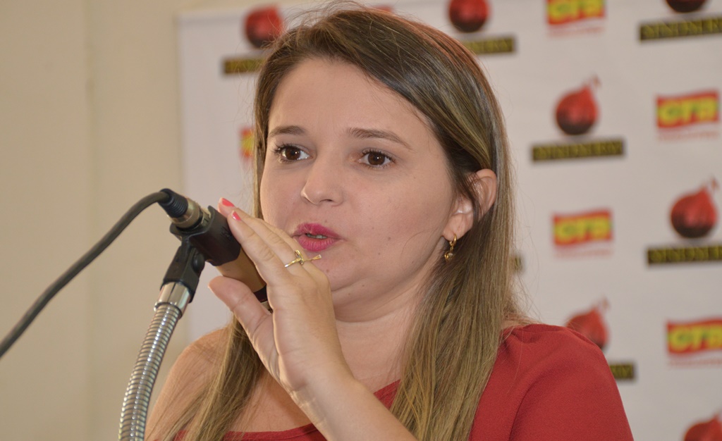 Lenice Sales, presidente do Sindserm
