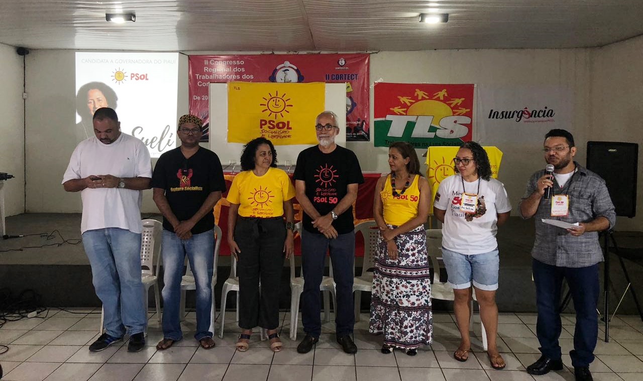 O lançamento ocorreu durante a convenção estadual do partido