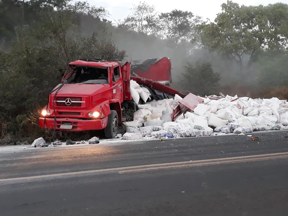 O tombamento aconteceu na manhã dessa terça-feira