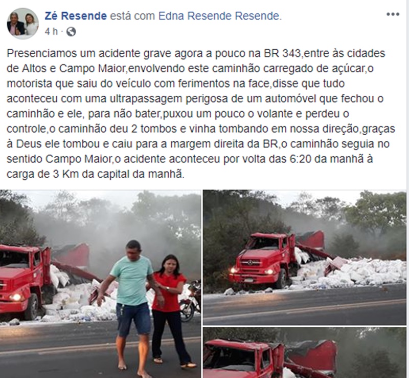 Publicação do ex-prefeito
