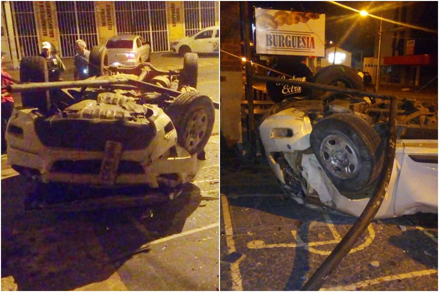 Acidente envolvendo uma S10
