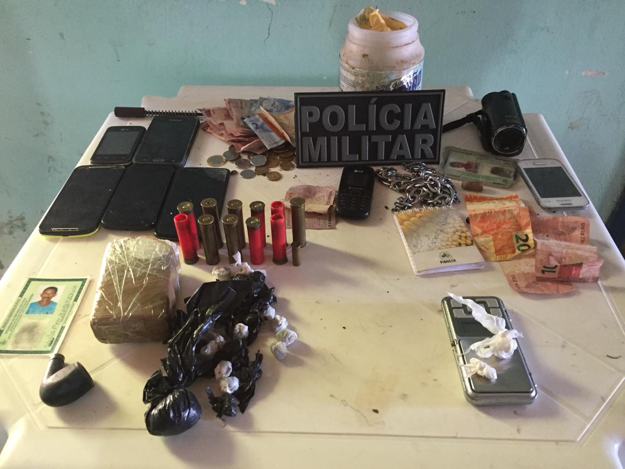 Objetos apreendidos pela Operação Vale do Gurguéia