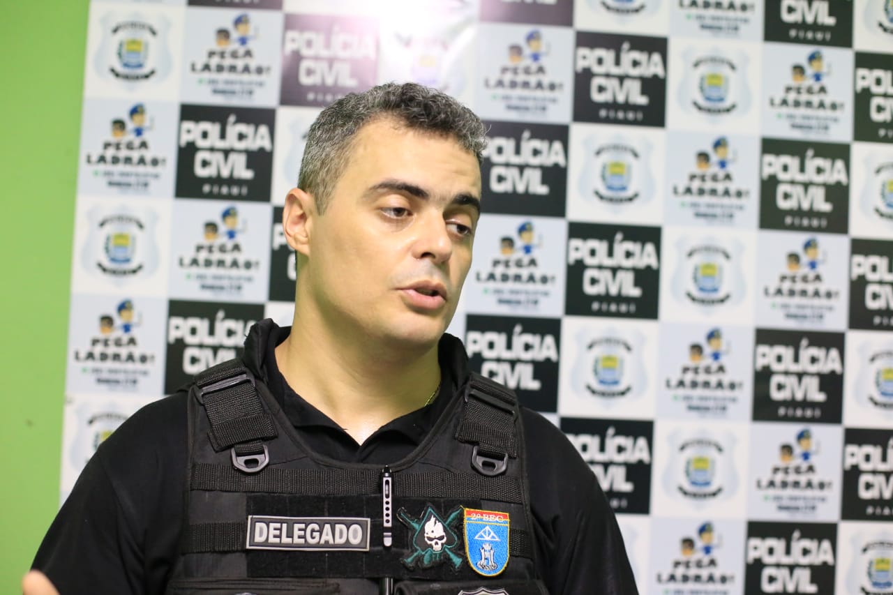 Delegado Tales Gomes do 22º DP da Polícia Civil