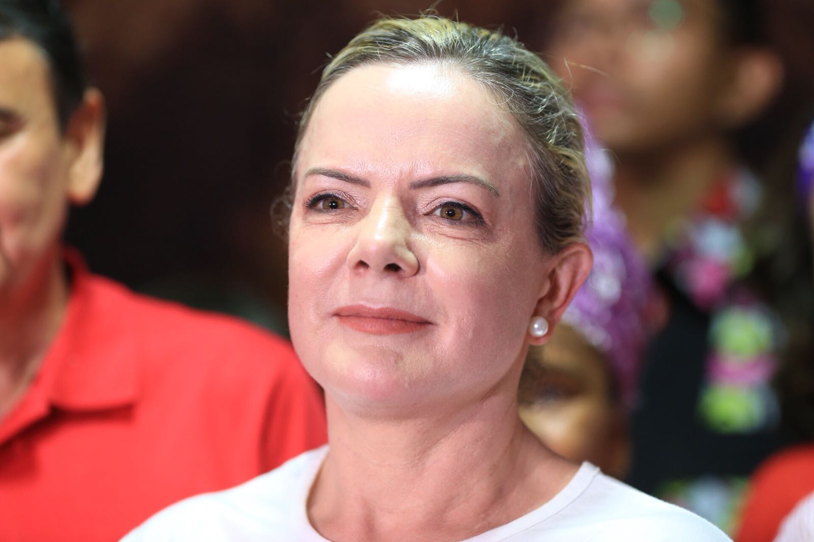 Gleisi Hoffmann, presidente nacional do PT