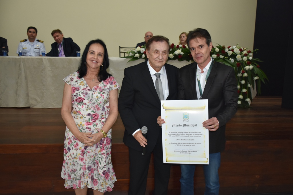 Diretor do Sebrae Piauí, Mário Lacerda recebe homenagem em Parnaíba