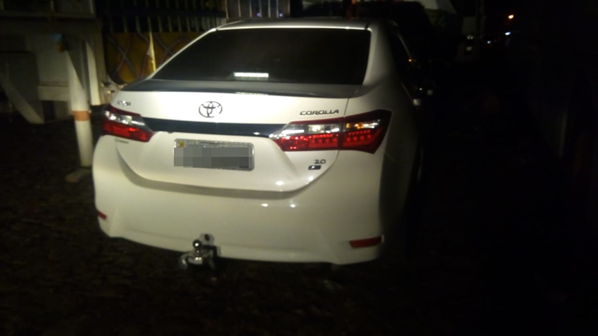 Veículo recuperado pela Polícia Militar do Piauí