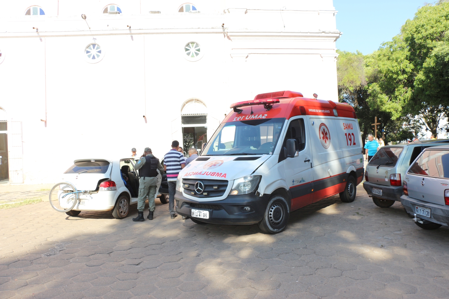 O indivíduo foi perseguido até a Praça Saraiva
