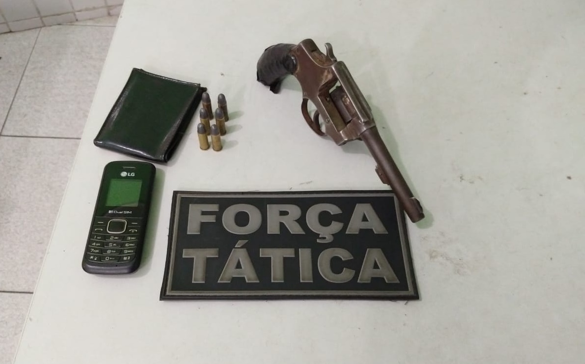 Arma usada pelos acusados