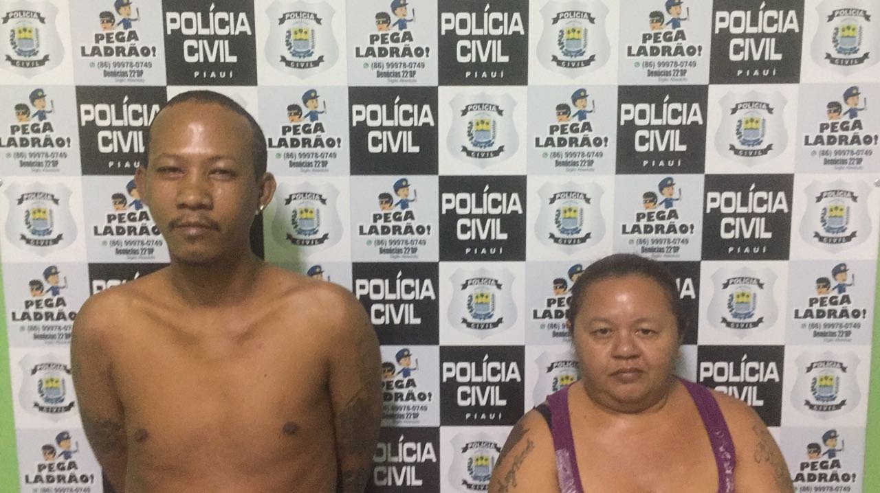 Casal foi preso no Parque Brasil