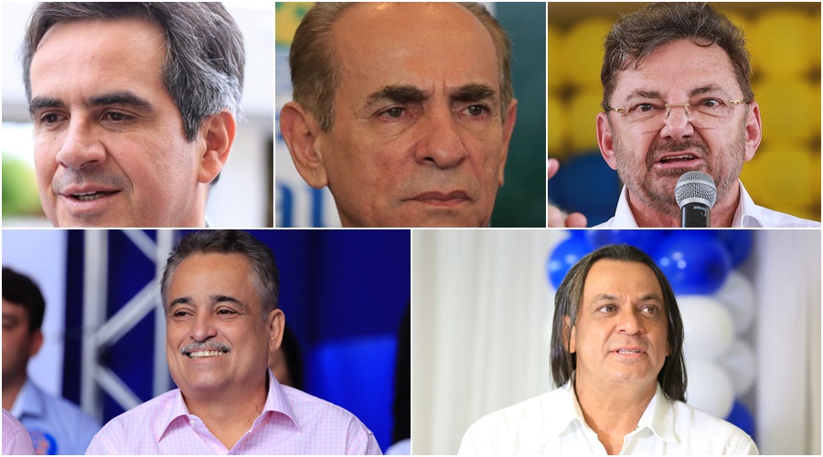 Ciro Nogueira, Marcelo Castro, Wilson Martins, Robert Rios e Frank Aguiar