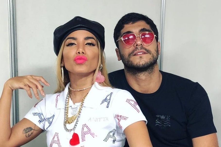 Anitta e Thiago Magalhães
