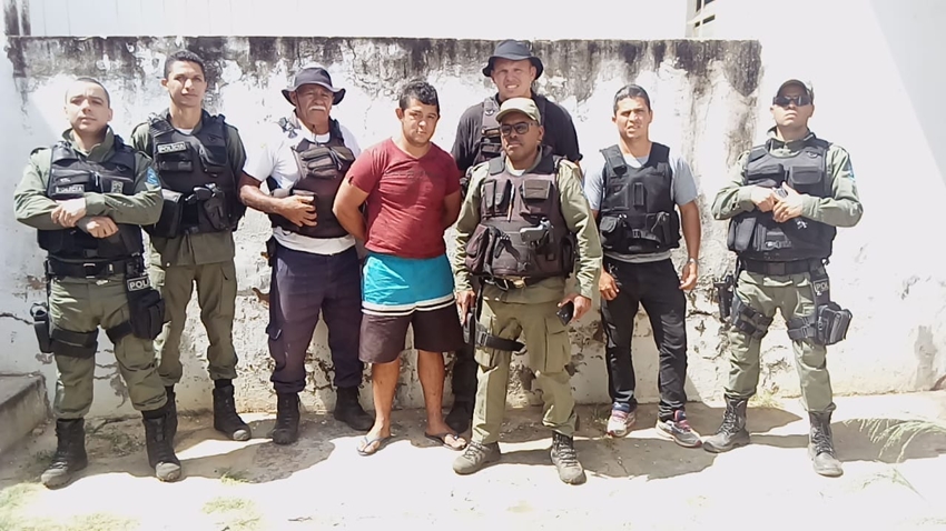 Acusado de matar pai de vereador é preso em Lagoa de São Francisco