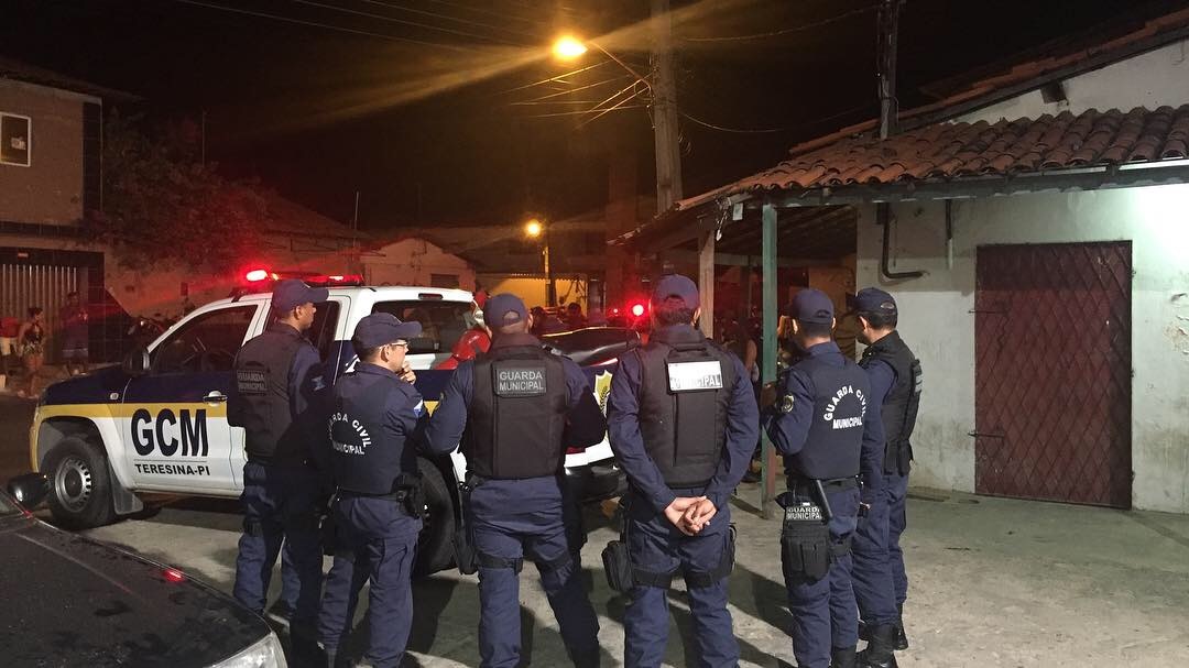 Equipe da Guarda Municipal de Teresina