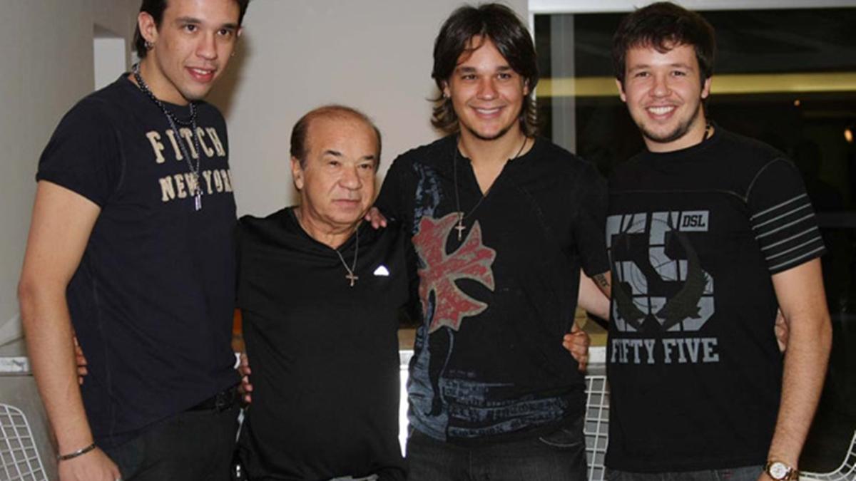Kiko, Franco Scornavacca, Leandro e Bruno
