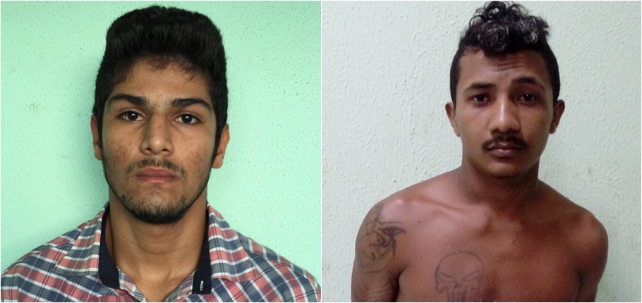 Jonatas e Rauellison presos em Parnaíba