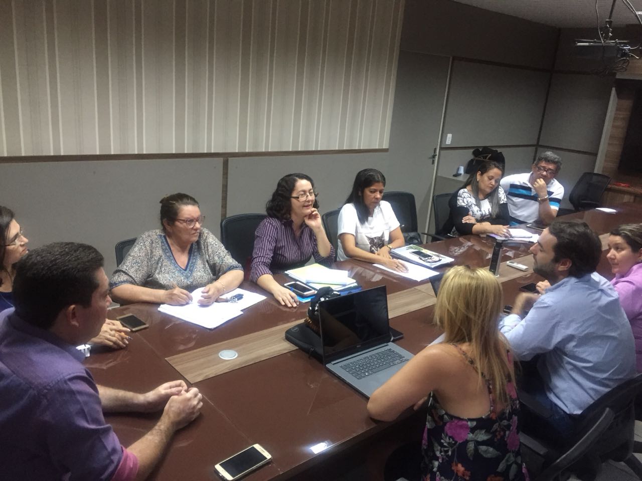 Reunião entre Seduc e FIDA