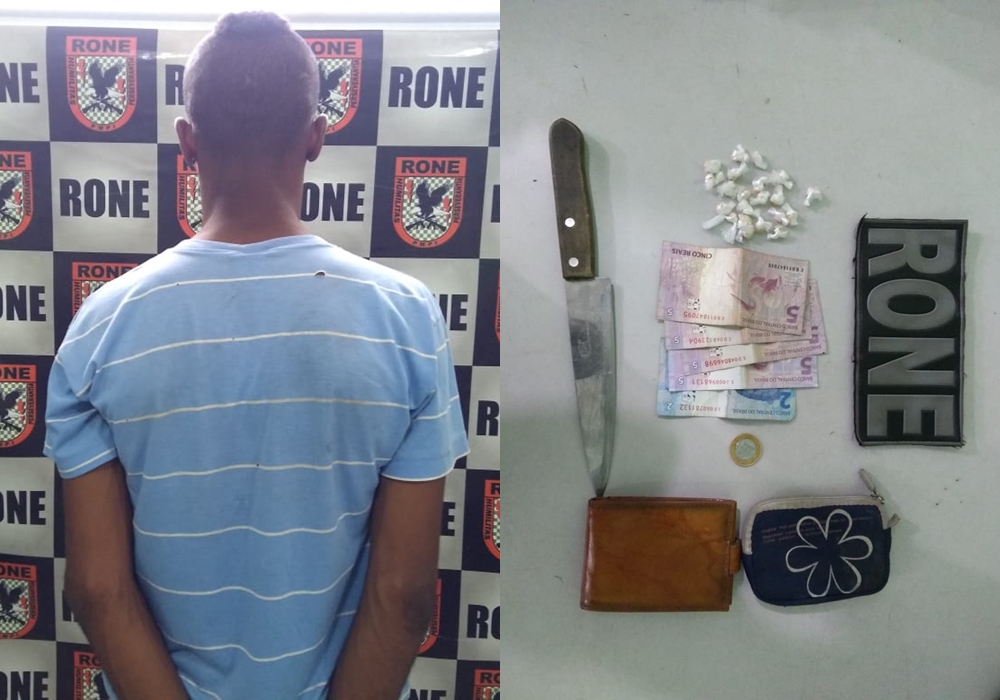 Homem é preso com 21 pedras de crack em Teresina