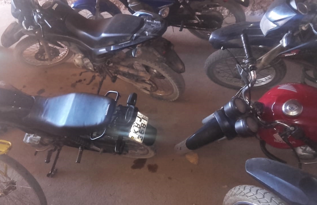 Motocicletas apreendidas