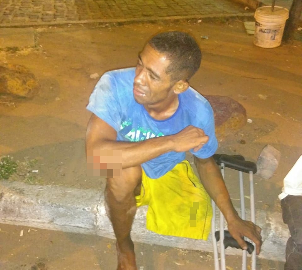 Acusado de arrombar o banco